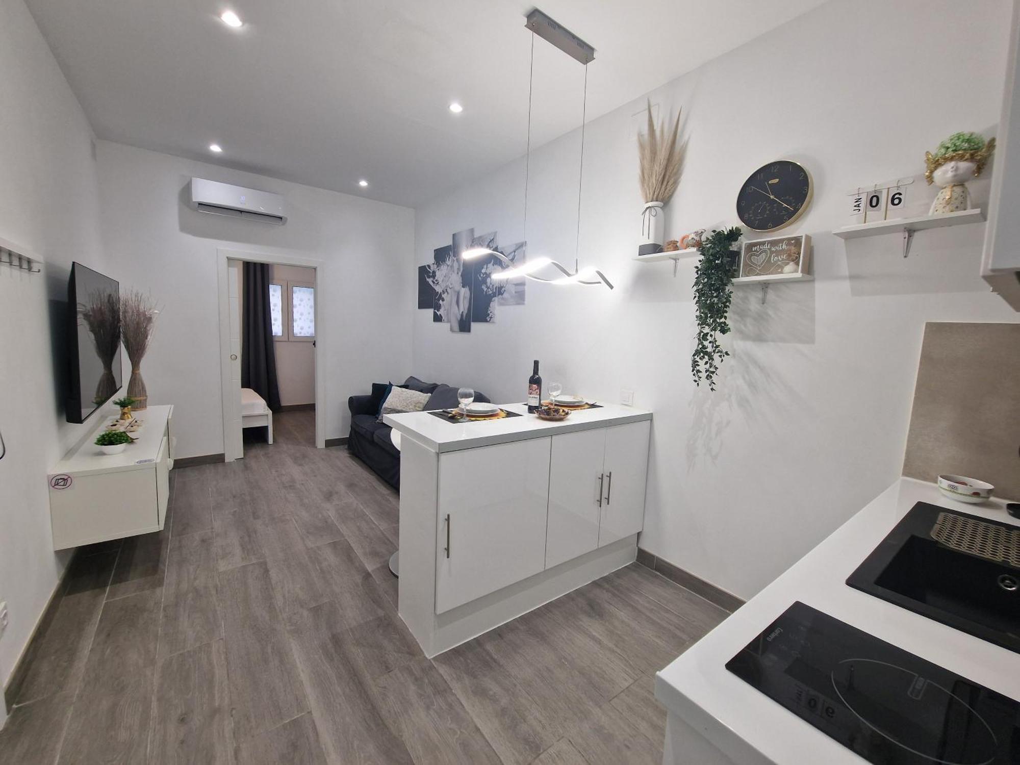 Barcelona, Apartamento De 1 Habitacion L'Hospitalet de Llobregat Exterior foto